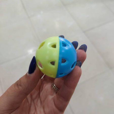 توپ بازی جغجغه ای پرنده سایز کوچک