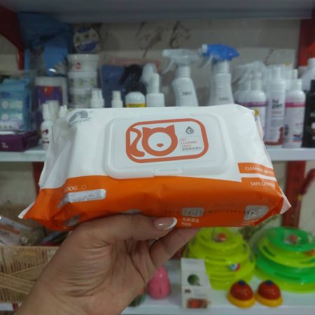 دستمال مرطوب پاکتی حیوانات تائو تائو بدون رایحه